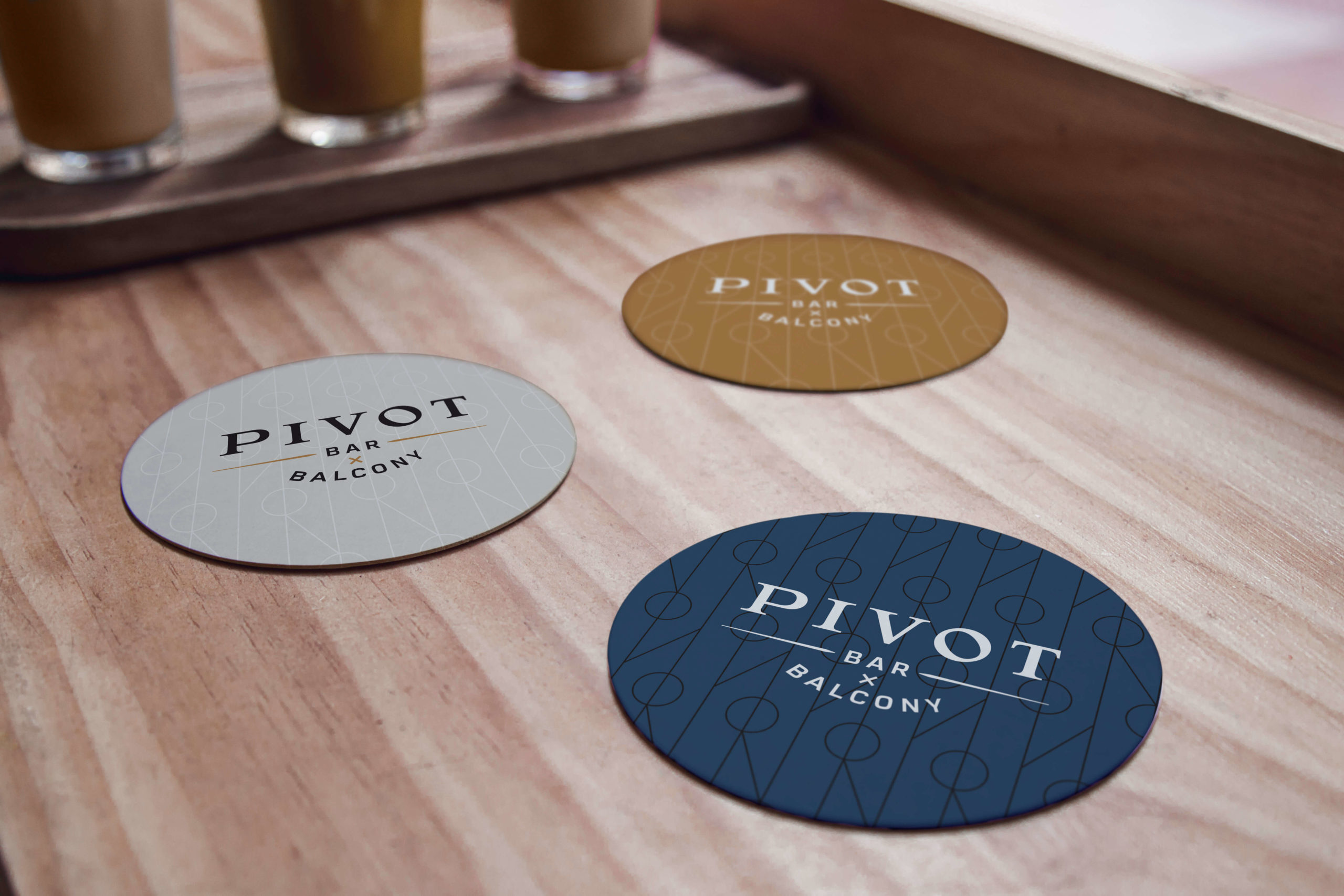 Pivot Bar Coasters